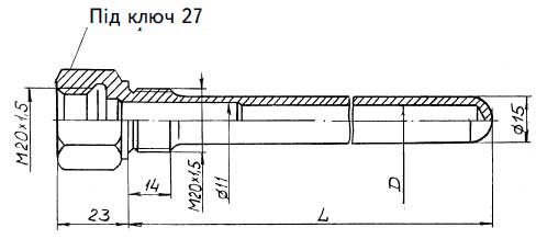 Габаритные размеры БАУИ.716533.001 Габариты БАУИ.716533.001